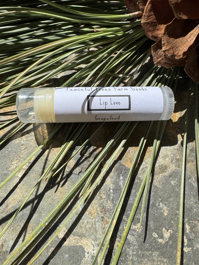 Tallow Grapefruit Lip Love Balm (tube) CUSTOMER FAVORITE!