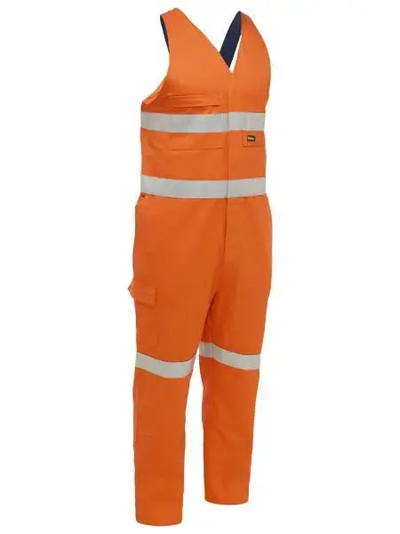 Bisley Taped Hi Vis Action Back Overall BAB0355T Bisley Workwear