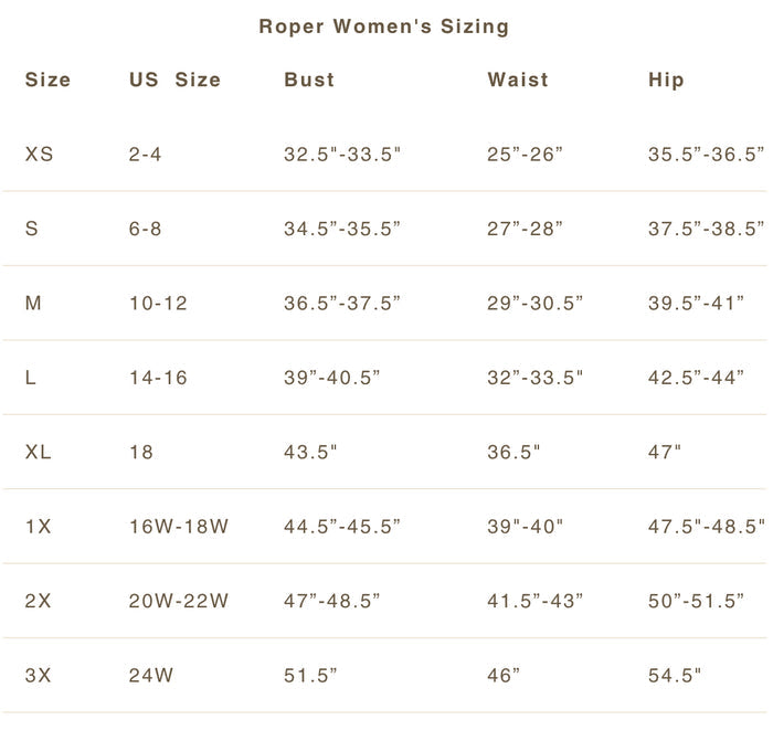 Black Tear Drop | Roper Womens