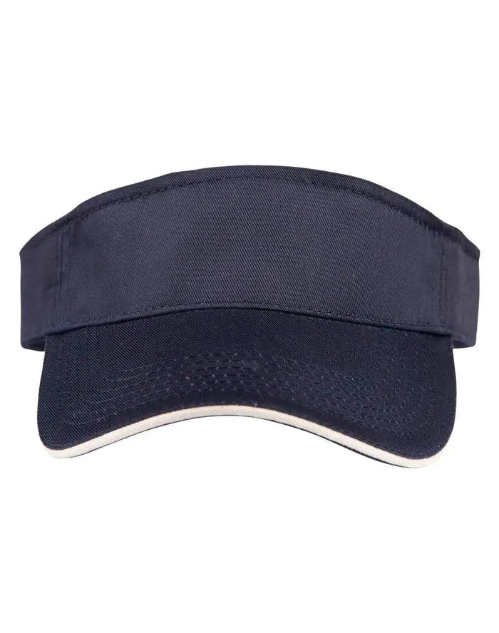 Contrast Sandwich Visor Ch49 Metro Workwear.