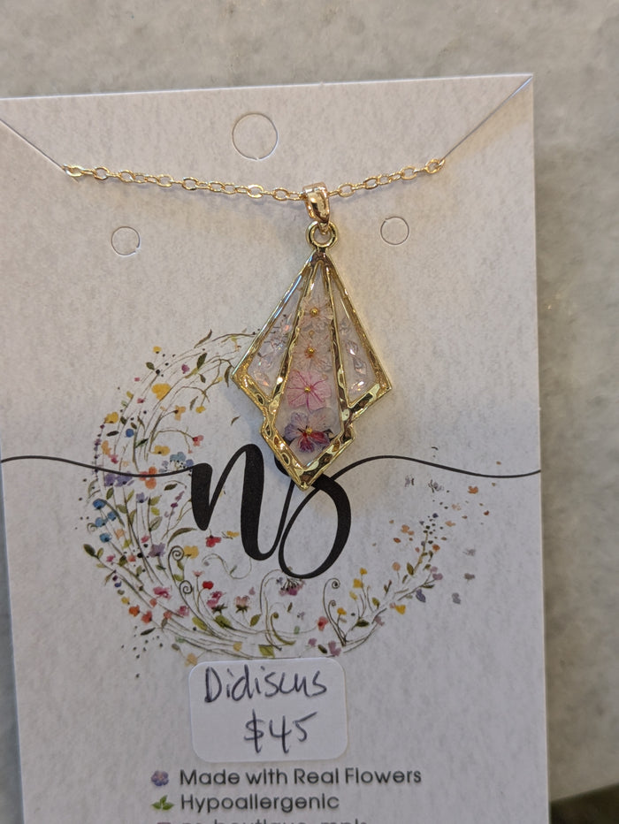 Didiscus Pendant Necklace