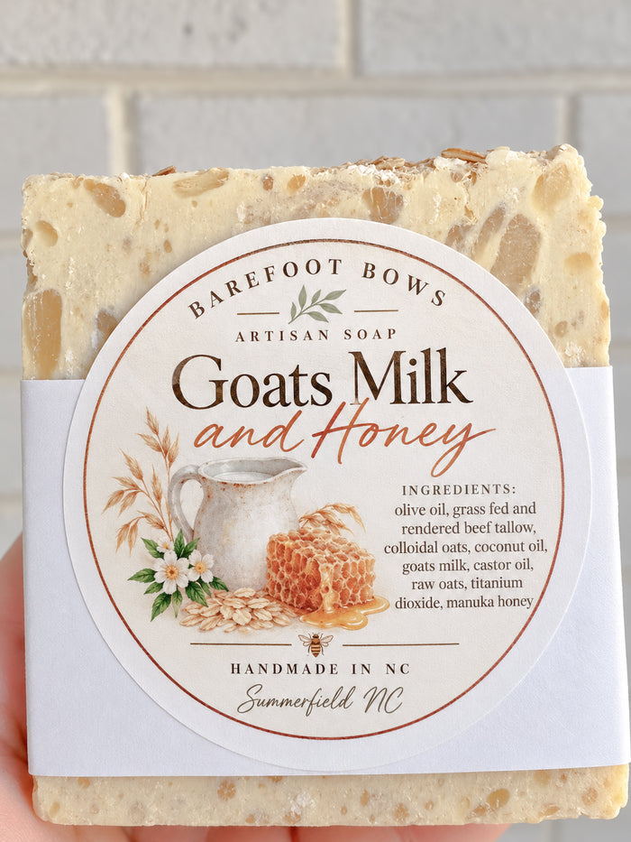 Goats Milk & Honey Artisan Soap