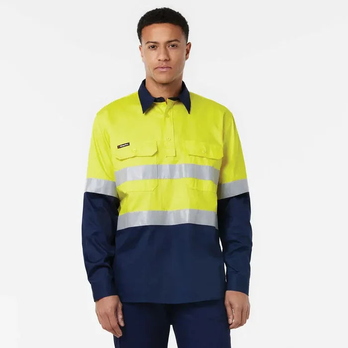 KingGee Men's Original Closed Front Drill Shirt K54007 Metro Workwear