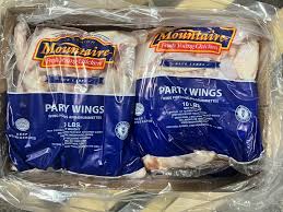 MOUNTAIRE FARMS CHICKEN WINGS GRADE A 40 LB CASE