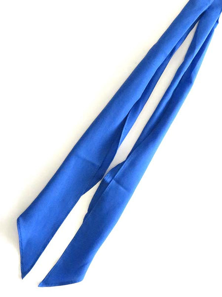 Royal Blue Apache Scarf