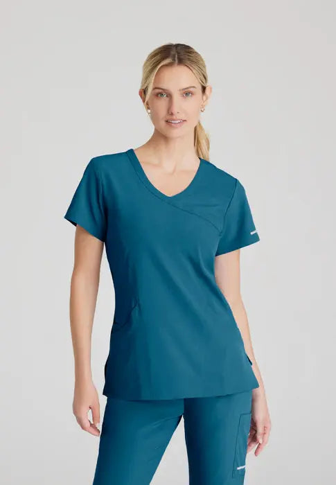 Skechers by Barco Women's Reliance Crossover Scrub Top SK102