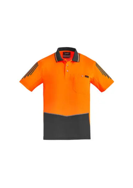 SYZMIK Men's Hi Vis Flux Polo ZH315 - City Workwear