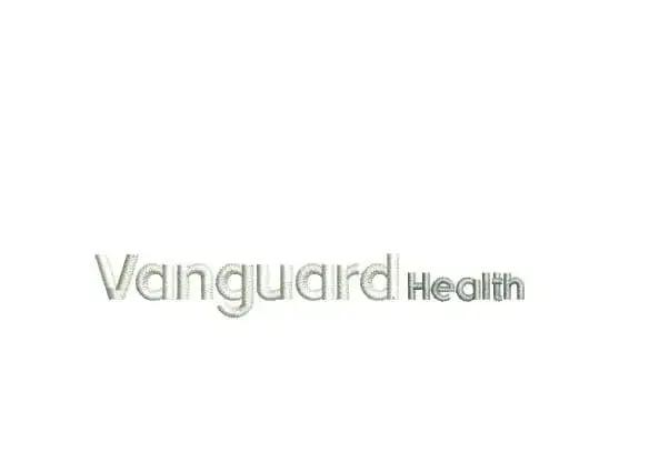 Vanguard Health Unisex Navy Scrub Logo on File (Embroidery Only) Simply Scrubs Australia