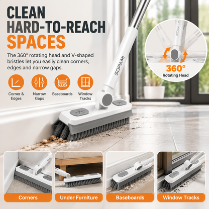 360° Rotating Gap Cleaning Tool