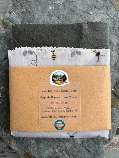 Organic Beeswax Fabric Food Wraps