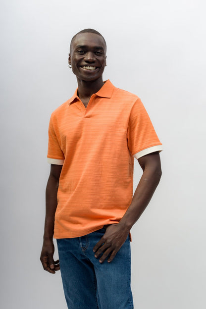 Adam | Men's Novelty Knit Polo