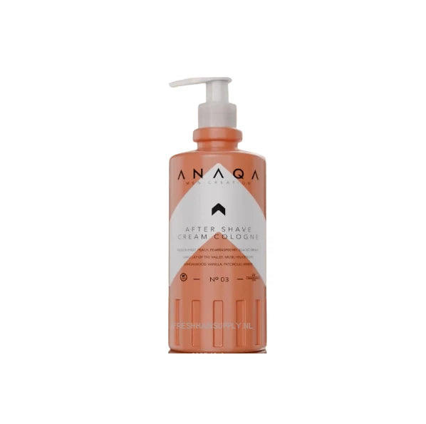 ANAQA AFTER SHAVE CREAM + COLOGNE NO:3 470 ML
