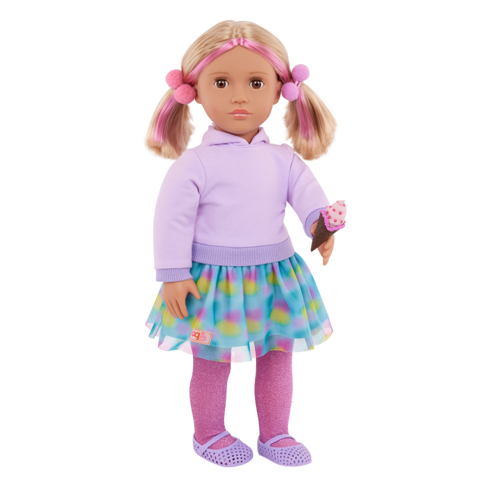 Our Generation 18-inch Doll Andy and Ice Cream Accessories