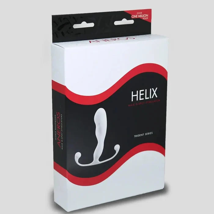 Aneros® Aneros Helix Trident Prostate Massager - Classic Hands-Free P-Spot Stimulator White