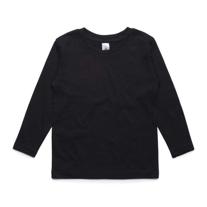 As Colour youth long sleeve tee 3008 Casual Wear As Colour BLACK 8Y