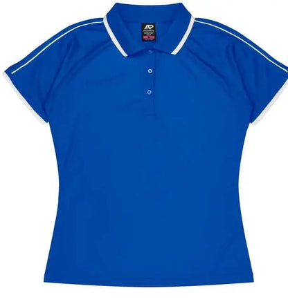 Aussie Pacific Double Bay Lady Polo Shirt 2322  Aussie Pacific ROYAL/WHITE 6