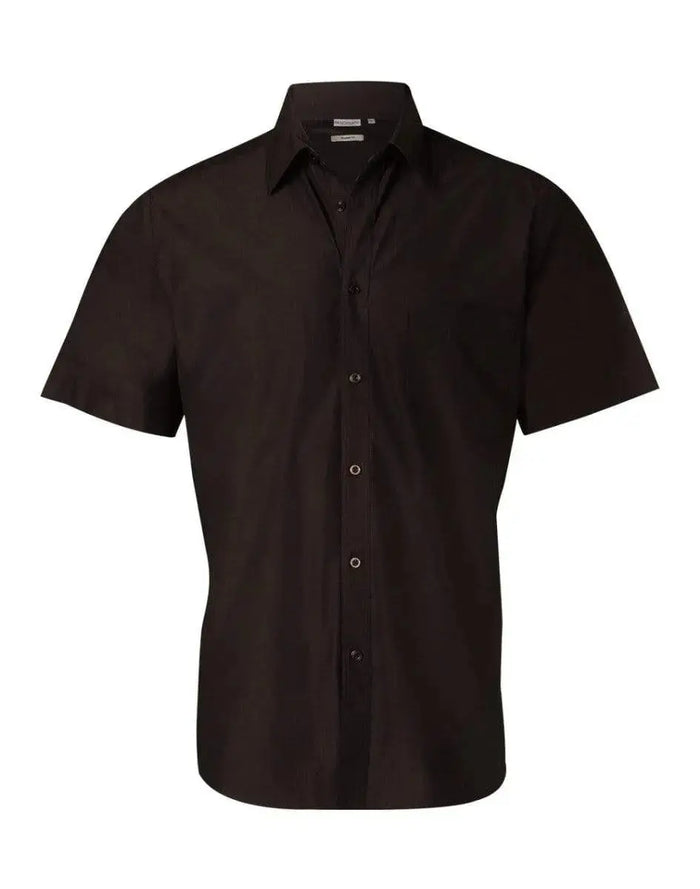 BENCHMARK Men's Nano ™ Tech Short Sleeve Shirt M7001 Metro Workwear.