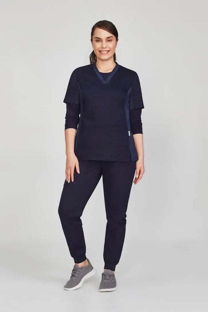 Biz Care Women's Long Sleeve Nurse Under Scrub CT247LL - Flash Uniforms