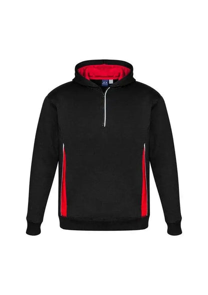 Biz Collection Active Wear Black/Red/Silver / 4 Biz Collection Kid’s Renegade Hoodie SW710K