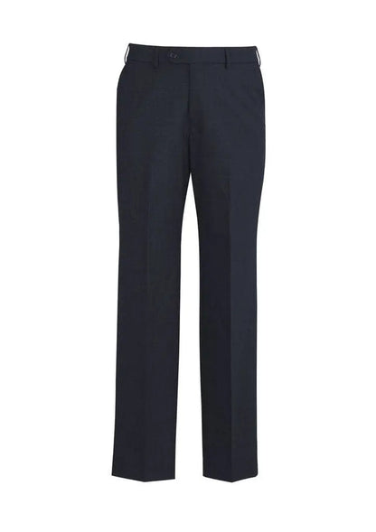 Biz Corporates Mens Flat Front Pant 74012 - Flash Uniforms