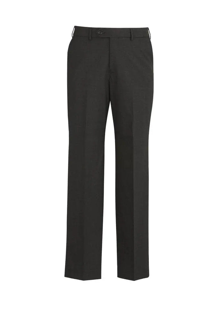 Biz Corporates Mens Flat Front Pant 74012 - Flash Uniforms