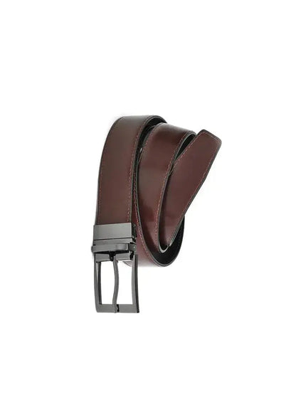 Biz Corporates Mens Leather Reversible Belt 99300 Corporate Wear Biz Corporates 72 - 97 Brown
