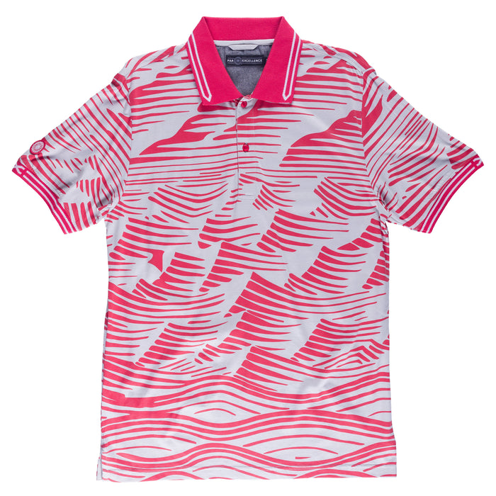 Boom Boom | Men's Printed 40s Jersey Polo