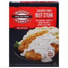 BOSTON MARKET COUNTRY FRIED BEEF STEAK 13.2 OZ