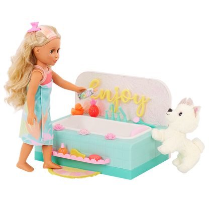 Glitter Girls Bubbly Bathtime Playset