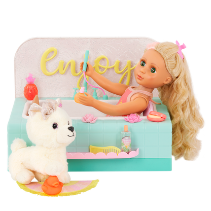 Glitter Girls Bubbly Bathtime Playset