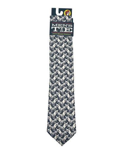 Buc-ee's 100% Silk Twill Tie