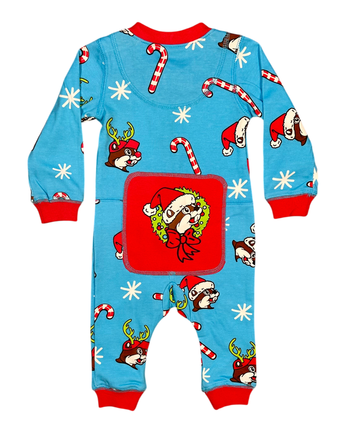 Blue infant onesie - comfortable cotton blend