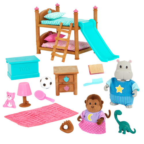 Bunk Bed Bedroom Set - Deluxe - Li’l Woodzeez