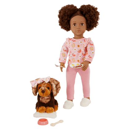 Our Generation 18-inch Doll & Pet Camryn & Coco