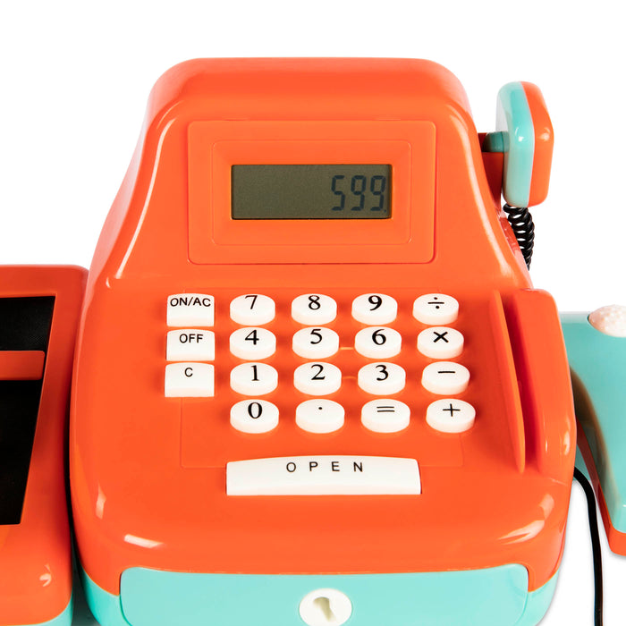 Toy cash register.