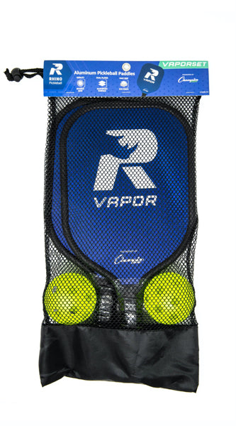 Champion Sports Rhino Pickleball Vapor 2 Player Set