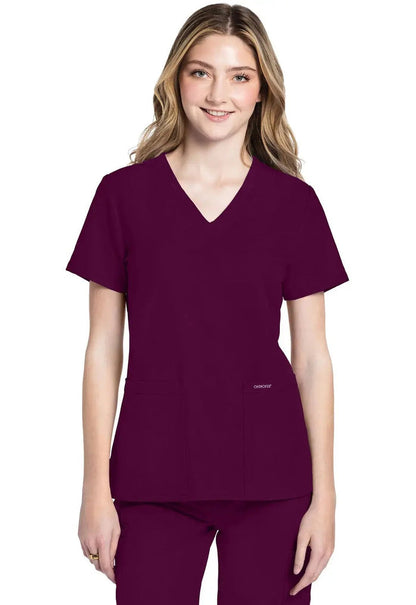 Cherokee Workwear Originals Women's Scrub Top CK953A  Simply Scrubs Australia