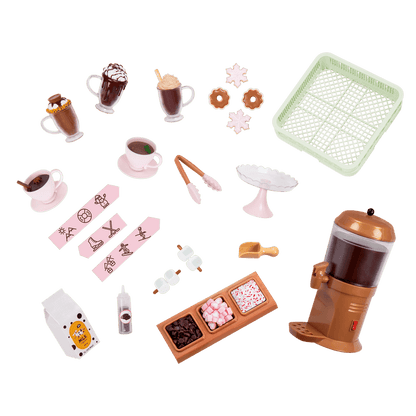 Hot chocolate stand playset