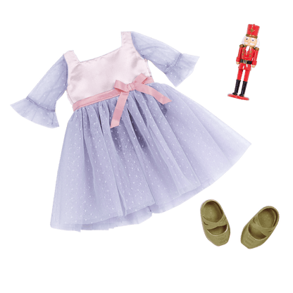 Our Generation 18-inch Ballerina Doll Clara & Nutcracker Accessory