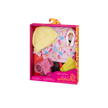 Our Generation Colors of Fun Outfit for 18-inch Dolls