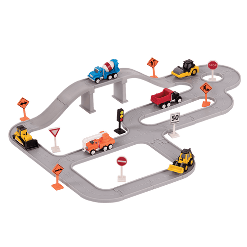 Mini Pocket Series Car Track Playset