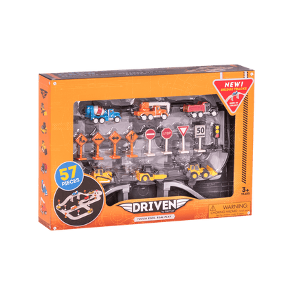 Mini Pocket Series Car Track Playset
