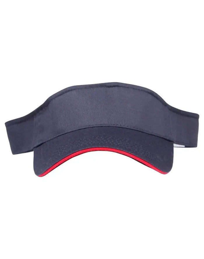Contrast Sandwich Visor Ch49 Metro Workwear.