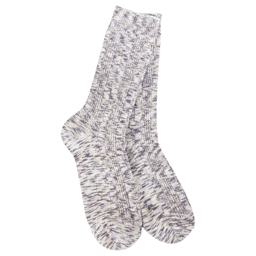 Cookie Dough Multi Light Weight Cable Crew Socks