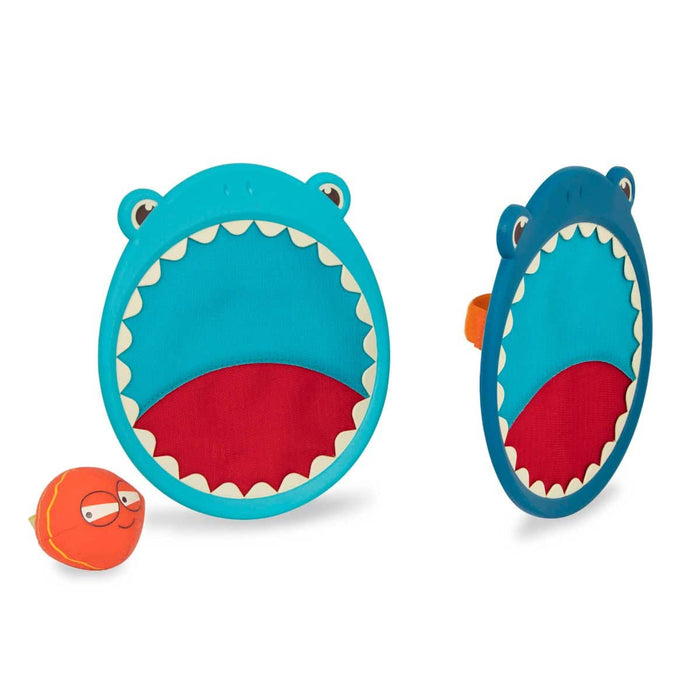 Shark design catch & toss game.