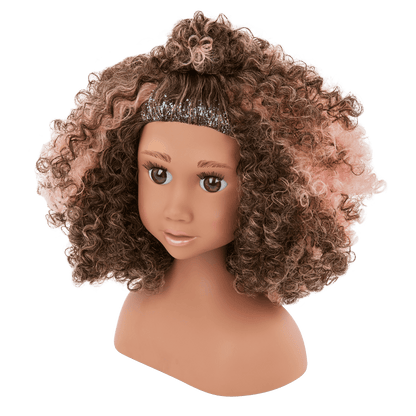 Our Generation Sparkles of Fun Styling Head Doll Davina