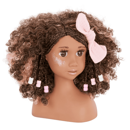 Our Generation Sparkles of Fun Styling Head Doll Davina