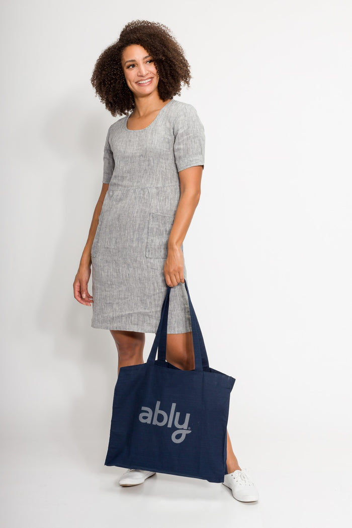Diana | Women's Linen Smock Dress