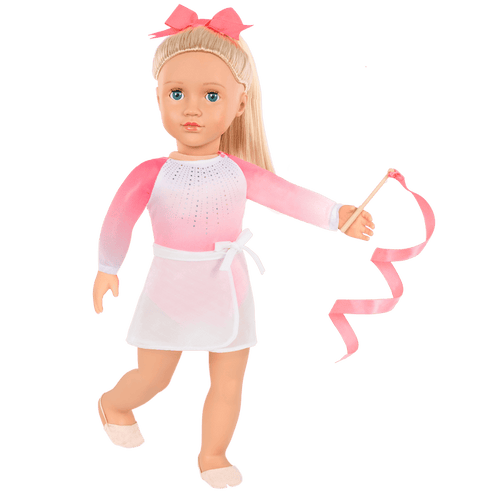 Posable 18-inch Rhythmic Gymnastics Doll Diane