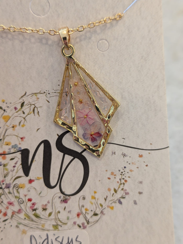 Didiscus Pendant Necklace
